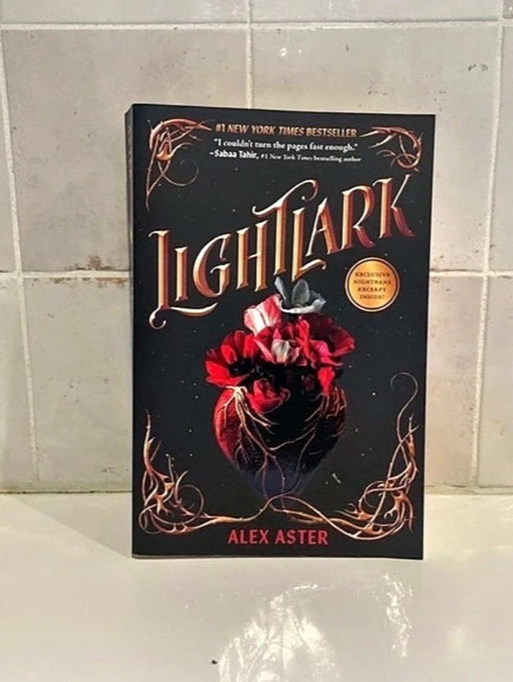 Amulet Books Lightlark (The Lightlark Saga Book 1) Hardcover Fantasy Novel Black